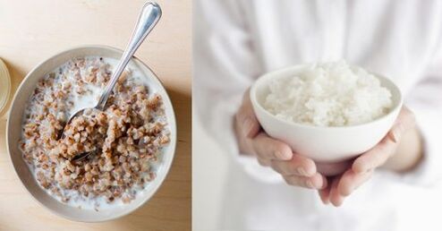 عصيدة الحنطة السوداء والأرز للتخلص من النظام الغذائي الكيتون